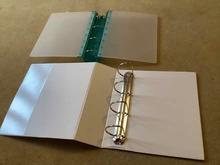 Photo of free Two A4 four hole ring binders (Charvil RG10) #1