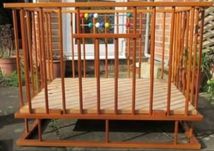 Photo of free Wooden playpen (Little Heath RG31) #1