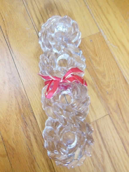 Photo of free Glass candleholder (Wexford) #1