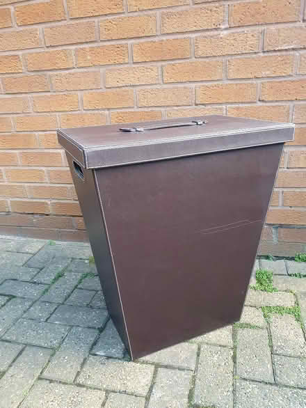 Photo of free Linnen Bin (Littleover DE23) #1