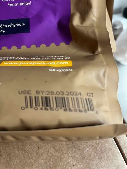 Photo of free Pure Dog food bags (IP4 Woodbridge Road) #2