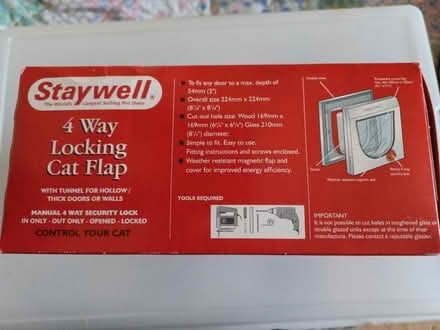 Photo of free Stay well cat flap (IP5) #1