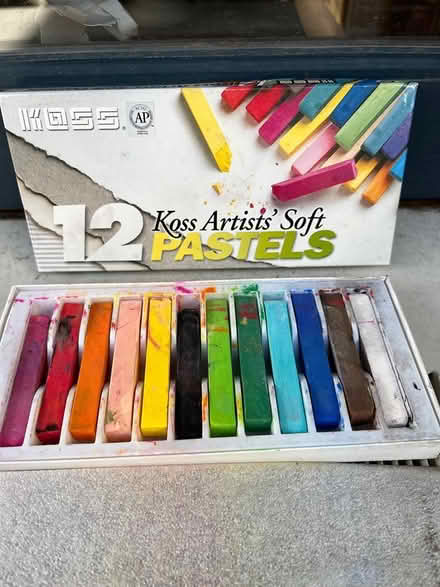 Photo of free Card designs, pastels, flag poster (Midtown Sacramento) #2