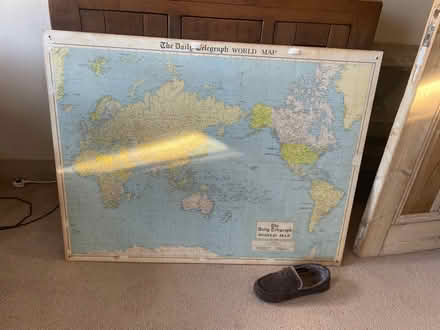 Photo of free Map on hardboard (East Finchley) #1