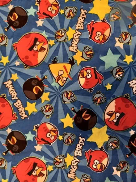 Photo of free 2 window valances Angry Birds print (Holden) #1