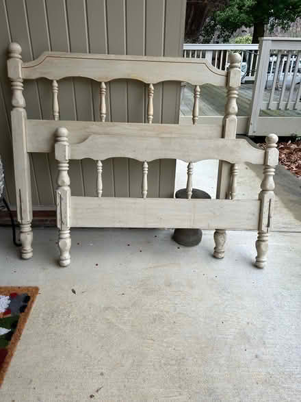Photo of free Wooden bed (Hillandale in Silver Spring) #1