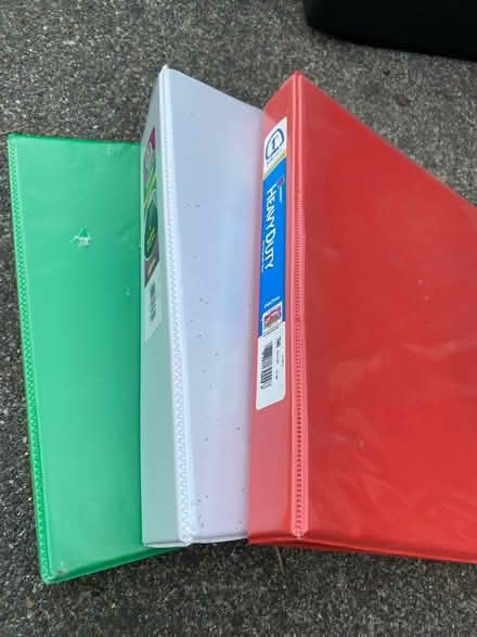 Photo of free Binder etc (D section) #1