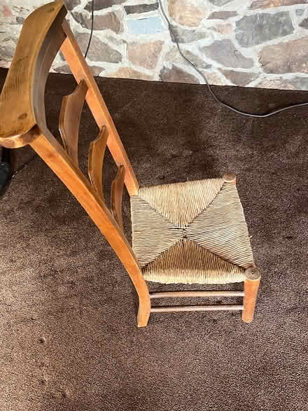 Photo of free Old chair curio child’s seat (LE67 Markfield) #2