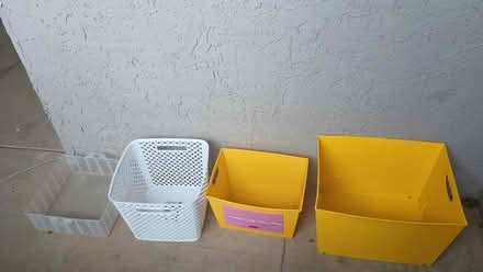 Photo of free Storage bins (75237) #4