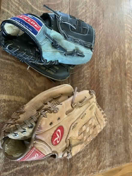 Photo of free baseball mits (Mahopac) #1