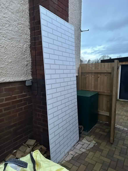 Photo of free Bathroom wall panel 2.4m x 1m (Montford Bridge) #2
