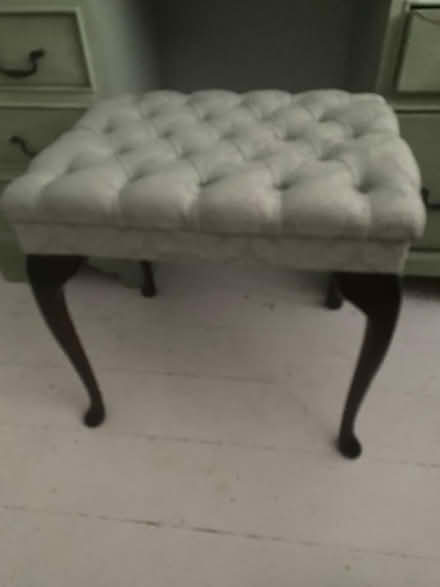 Photo of free Upholstered stool (Milford DE56) #2