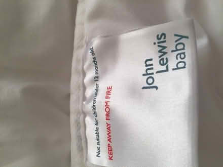Photo of free Peter Jones cot/bed duvet (SW15) #2