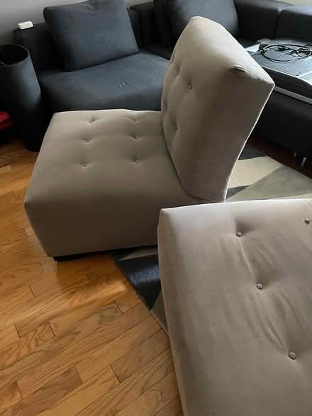 Photo of free Crate and Barrell Armless Chair (East Harlem, above 125th St) #1