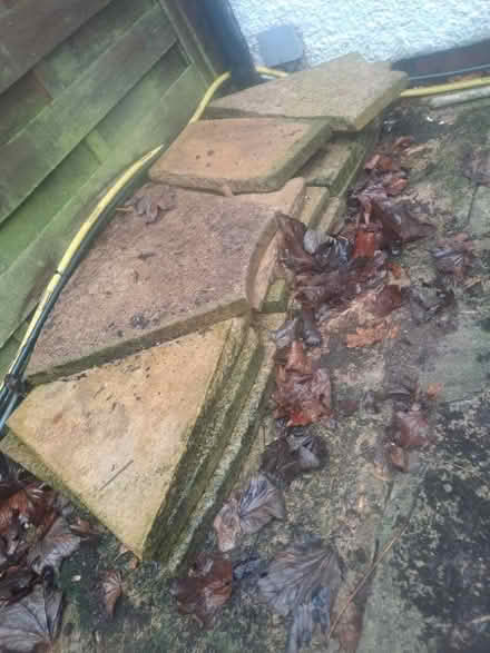 Photo of free Garden slabs (Fields End HP1) #1