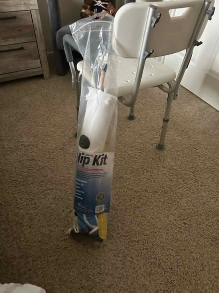 Photo of free Brand new Shower Chair, Hip aids (Upper Cherry St) #3