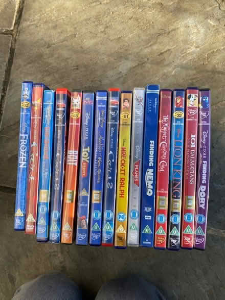 Photo of free Disney DVDs (BR6) #1