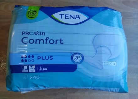 Photo of free 2 × TENA proskin comfort plus (kingsbury) #1