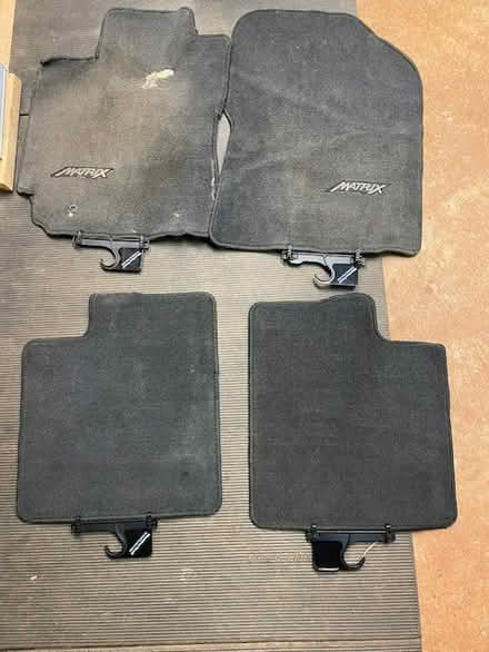 Photo of free Toyota Matrix mats (Woolen Mills) #1