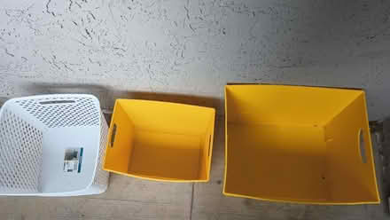 Photo of free Storage bins (75237) #2