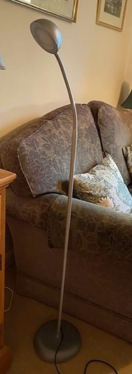 Photo of free Silver Floor Lamp (Ducklington OX29) #1