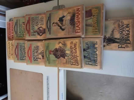 Photo of free Flashman books by George MacDonald Fraser (Battle TN33) #1