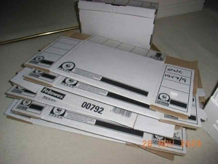 Photo of free Boxes for archiving documents (GL53 Leckhampton) #2