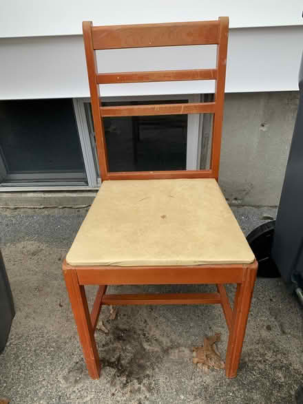 Photo of free Straight wooden chair (Methuen, MA) #1