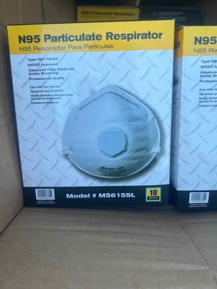 Photo of free N95 valved particulate respitators (Middle El Sobrante) #1
