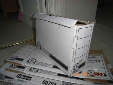 Photo of free Boxes for archiving documents (GL53 Leckhampton) #3