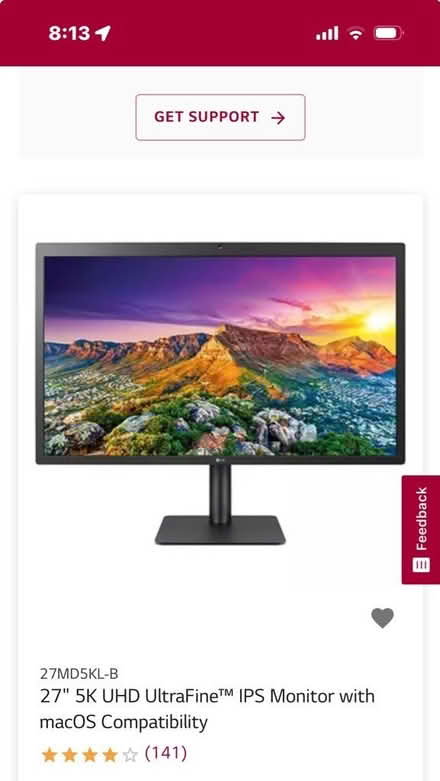 Photo of free LG 27” Monitor (Woodley Park) #1