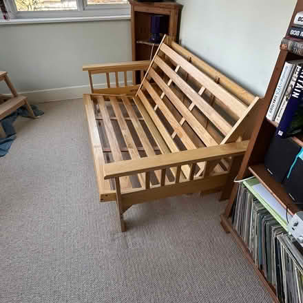Photo of free Futon double sofa bed frame (Whitton - TW2) #3