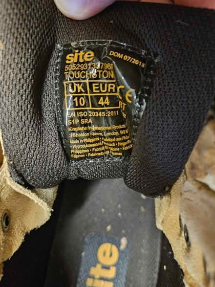 Photo of free Site Safety Boots (Liphook GU30) #2