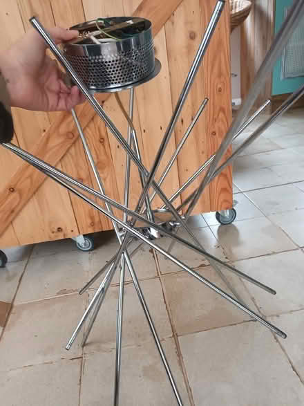 Photo of free Starburst Chrome Light Fitting (Goldsithney, Penzance) #2