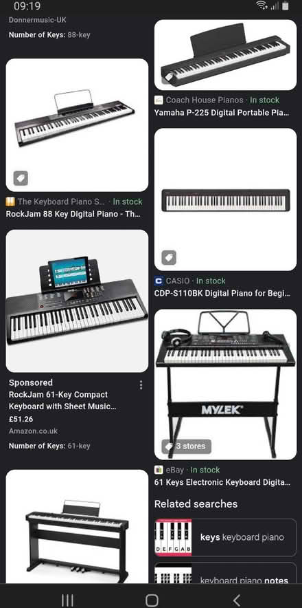 Photo of Keyboard Piano For Child Learning Purposes (IP3) #1