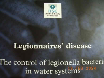 Photo of free Legionnaires' Disease Control book (GL53 Leckhampton) #2