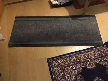 Photo of free Black indoor carpet runner. None slip. (Roehampton SW15) #2