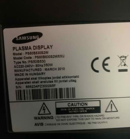 Photo of free Samsung tv (Bilbrook WV8) #2