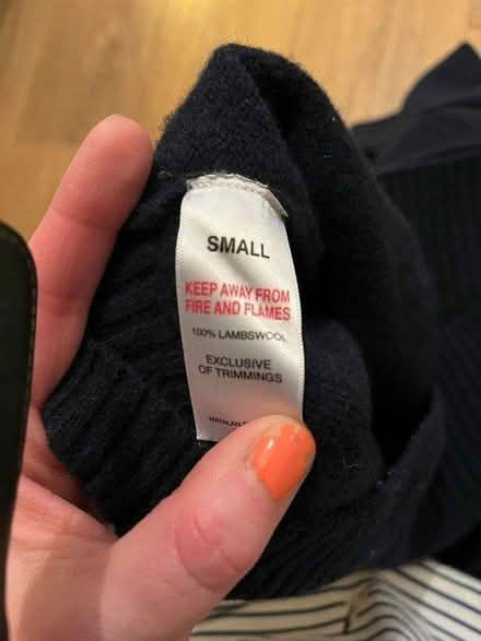 Photo of free Lambswool Jumper (CT17) #1