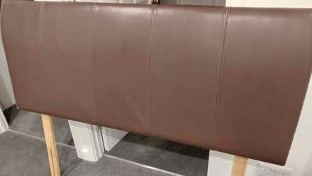 Photo of free Leather finish queen size headboard (RH12) #1