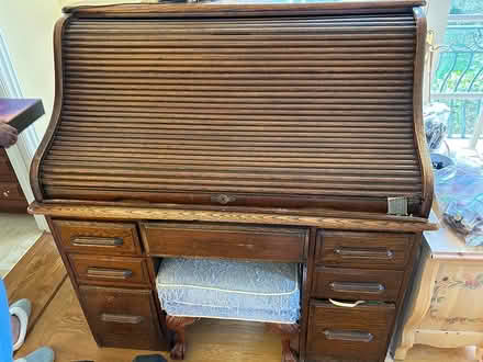 Photo of free Roll top desk (Atherton) #1