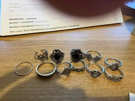 Photo of free Selection of costume jewellery rings (Putnoe MK41) #1