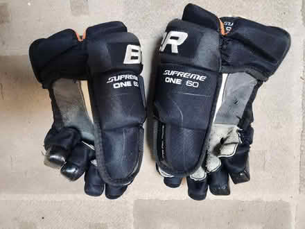 Photo of free Bauer hockey gloves youth (Hazlet, NJ) #2