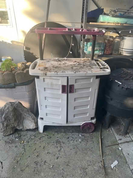 Photo of free Plastic plant potting cabinet (Middle El Sobrante) #1