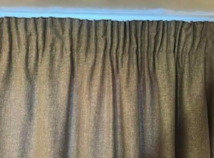 Photo of free Thermal blackout grey pair curtains (BR7) #3