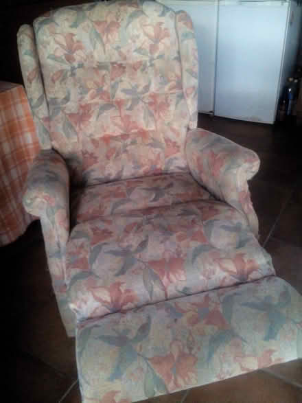 Photo of free Armchair, manual footrest (Near Newtown) #2