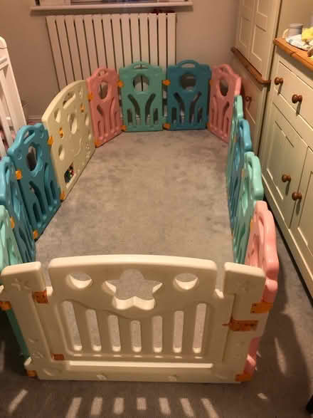 Photo of free Baby play pen with gate (West Derby) #2
