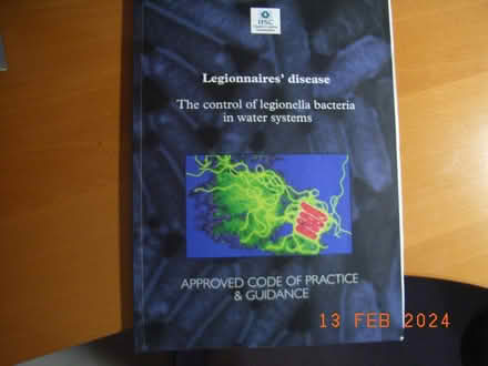 Photo of free Legionnaires' Disease Control book (GL53 Leckhampton) #1