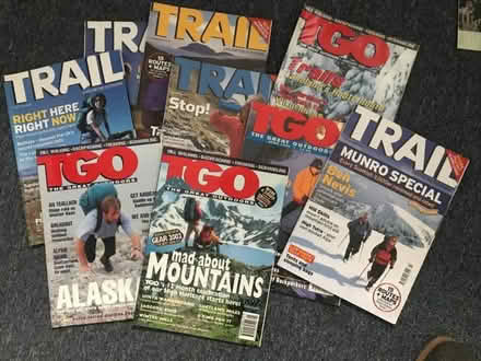 Photo of free magazines - the great outdoors and trail (Sockbridge CA10) #1