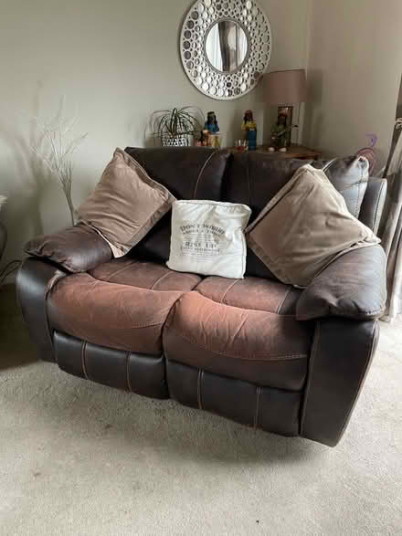 Photo of free corner sofa & 2 seater sofa (Nantwich CW5) #2